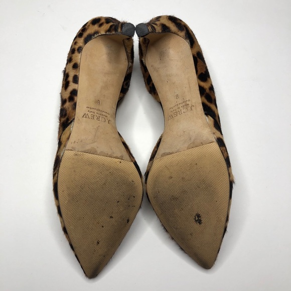 J.Crew Collection Pumps In Leopard Print Calf Hair - Picture 15 of 16